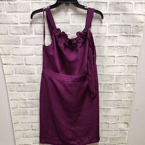 Ann Taylor Loft Purple Dress